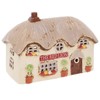 Shudehill Giftware Village Pottery Pub Tealight Collection - Crown, Red