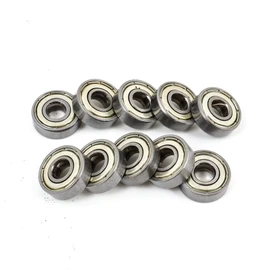 608ZZ ABEC-5 Double Metal Skateboard scooter roller blade ball wheels bearings 8mm set 10pcs