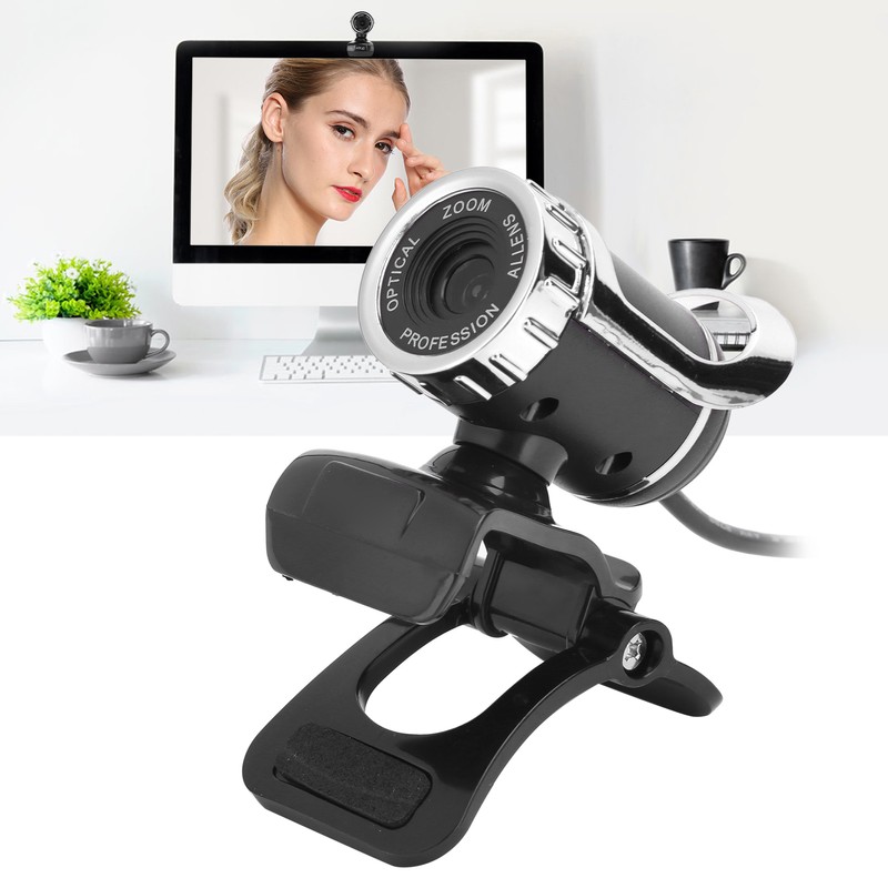 HXSJ LG68 Webcam BuiltIn SoundAbsorbing Microphone USB Camera for Teaching