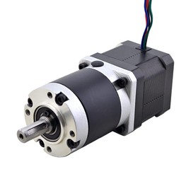 STEPPERONLINE Nema 17 Stepper Motor L=39mm Gear Ratio 20:1 50arcmin MG Series Planetary Gearbox
