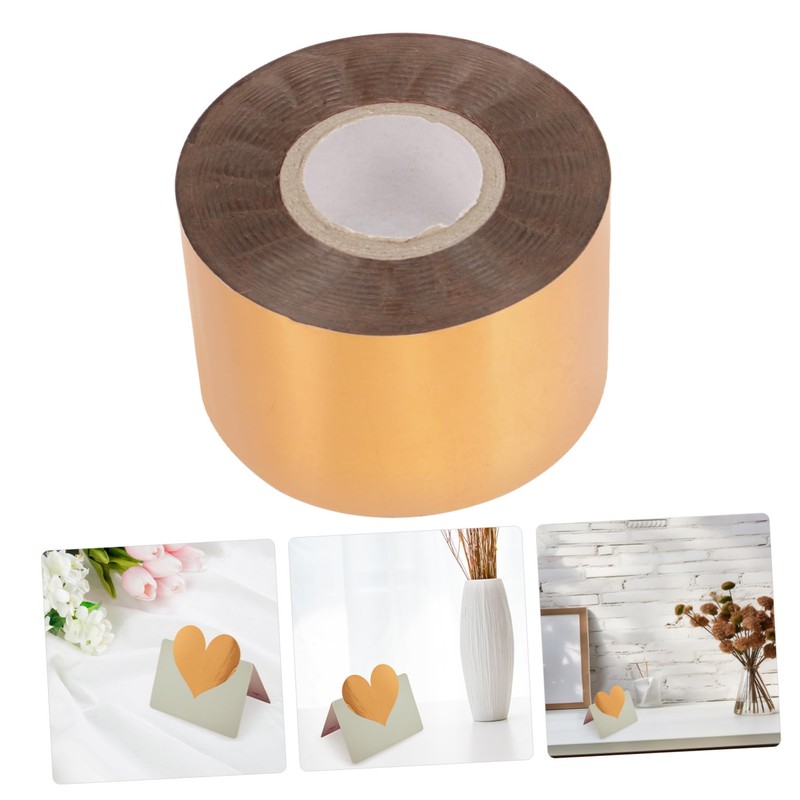 IWOWHERO 1 Roll Heat Activated Hot Stamping Foil Versatile Pet