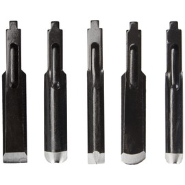 Proxxon 28572 Set of carving knives for SGM & MOS 5 pcs. , Black , 7.28"