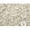 Crystal Plastic Beads, Luxury Acrylic Spacer Beads with Holes, Round,