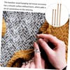 Kichvoe Bamboo Tapestry Poles 4-Piece Woven Hanging Rods Multi-functional Flag
