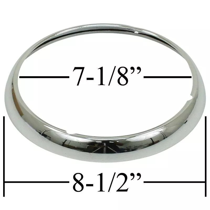 Empi 3019 Headlight Housing For 7" Headlight, Vw Baja Bug,