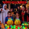 Tiaxidex 72PCS Halloween Party Favors, Bouncy Balls, Glow In The