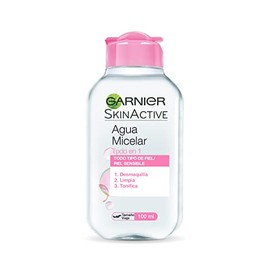 Garnier Skin Naturals Face Agua micelar Desmaquillante para Todo Tipo de Piel, 100 ml, Paquete de 1
