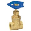 Homewerks 170-2-1-1 Lead Gate Valve, x Female Thread, Brass, 1-Inch,