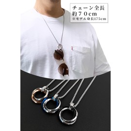 TOMOTHY Glasses Holder, Necklace, Eyeglass Holder, Sunglass Holder, Hanging from the Neck, Glasses Holder, Stainless Steel