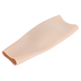 Skin Colour Silicone Calf Sleeve O Leg Pads Calf Pads Corrector Realistic Leg Enhancement for Thin Skinny Crooked Legs Cover Scar Birthmark S