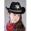 Childrens Western Sheriff Black Cowboy Hat