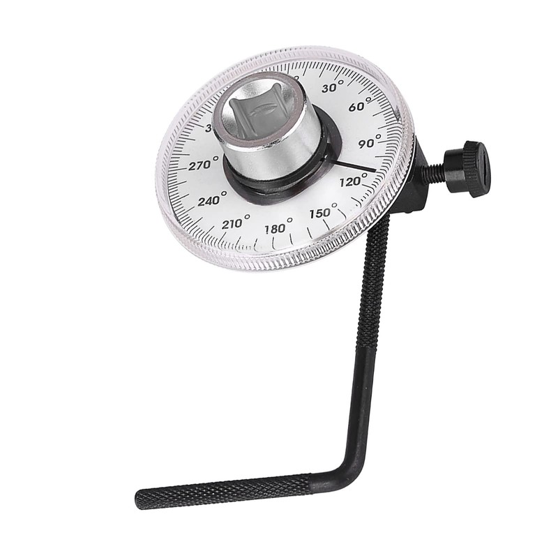 Gradenboog Auto, 3/8 Angle Gauge, Adjustable Angle Torque Meter, 1/2