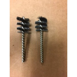 hightbrush BURR TUBE BRUSH 1'' X 1'' X 3-1/2'' LONG STEEL PACK OF 10