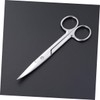 Minkissy Stainless Steel Curved Makeup Scissors for Eyebrows Eyelids Nose