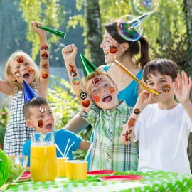 40 Sheets (300 Styles) Assorted Sports Temporary Tattoos for Kids Boy, Soccer Basketball Baseball Football Tattoo Stickers for Kids Party Favor, Gifts for Sports Goodie Bag Stuffers