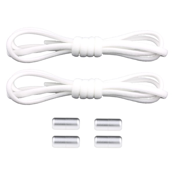 2 Pairs of Shoelaces without Tying | 4 Elastic Shoelaces