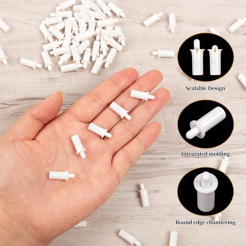 120Pcs Spring Loaded Plantation Shutter Replacement Repair Pins for Blind