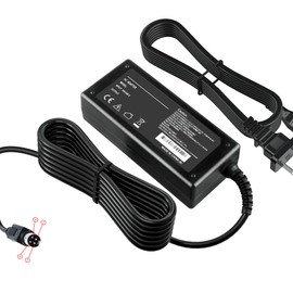 SKKSource 4-Pin AC Adapter Charger Compatible with Canon imageforMULA DR-C240 0651C002 DRC240 Scanner