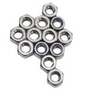 Pack of 100 M4 DIN 985 Self-Locking Nuts with Polyamide