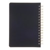 russell+hazel 2025 Vegan Leather Black Weekly Planner, 12 Month Calendar
