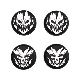 Joystick Cap Cover for PlayVital ps portal, Steam Deck OLED Compatible Grip Joystick Cap, Thumb Grip Cap for Steam Deck LCD [Fire Demons]