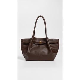 JW PEI Women's Hana Medium Tote Bag, Dark Brown, One Size