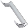SPARES2GO 2 x Universal Fridge Freezer Door Handles Silver