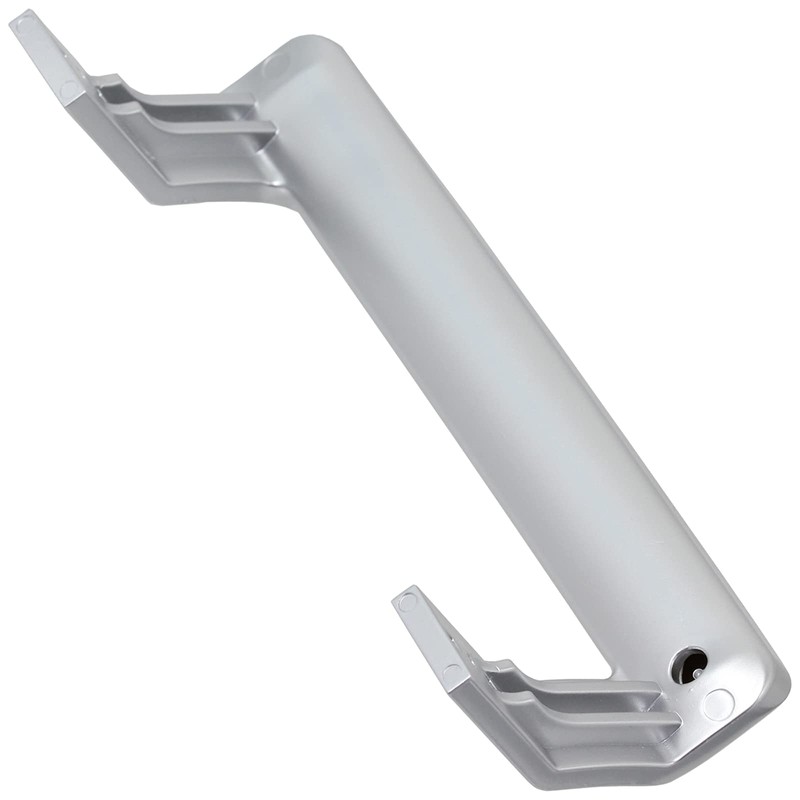SPARES2GO 2 x Universal Fridge Freezer Door Handles Silver