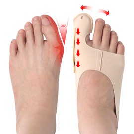 2PCS Bunion Corrector for Women and Men, Big Toe Straightener, Bunion Protector Bunion Relief Bunion Pad