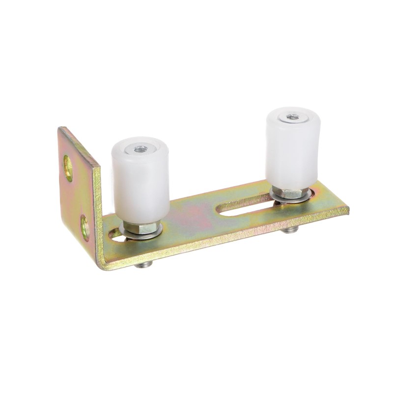 uxcell Slide Gate Guide Roller 1.6" Adjustable Rollers with L-Shape