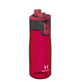 Super Sparrow Tritan Water Bottle, 750 ml, BPA-Free, Ideal Sports Bottle, One-Click Quick Flow TouchGulp Drinking Bottles, Lightweight, Sustainable