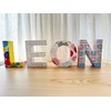 Cardboard Letter, 17.5 x 5.5 cm, Paper Part, Painting, Crafts,