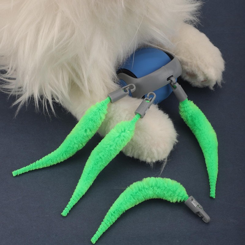 BOXOB 5pcs Cat Ball Toy Replacement Tails, Interactive Cat Toy