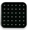 Square Travel Flat Back Earring Palette (Black)