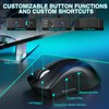 SOLAKAKA SM805 Lightweight Wireless Gaming Mouse,24000 DPI,Tri-Modes Connection,BT5.0/Type-C Wired/2.4G Wireless