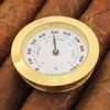 Gereiny Professional Hygrometer Analog Hygrometer Mechanical Round Hygrometer Humidity Gauge
