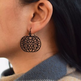 Curated Trinkets Pumpkin Earrings | Thanksgiving Jewelry | Holiday Season Jewelry | Fall Earring
