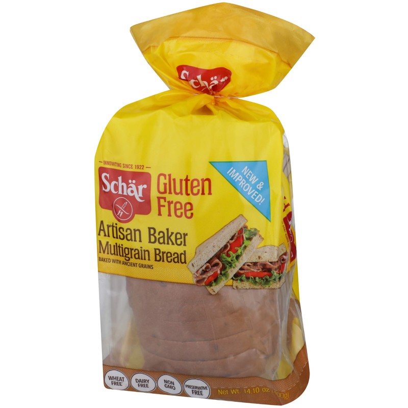 Schar Multigrain Bread, 14.10 Loaf (Pack of 3)