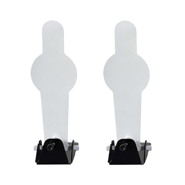 ATFLBOX 2 Pcs Reset Metal Shooting Target Stand with Target