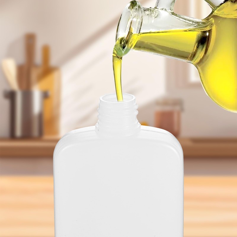 LXUEJIE Pack of 4 Squeeze Bottles, 120 ml Oil Bottle