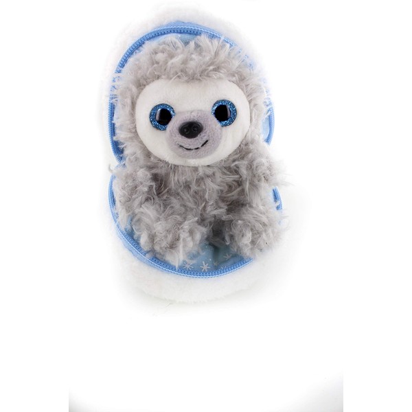 Plushland Snowball Stuffed Zip up Animal – Sloth – Cute Plush Animals Assortment – Wonderful Soft Toy for Families and Friends
