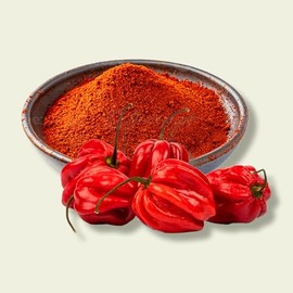 Spicy Habanero Caribbean Seasoning Extra Hot Ground Spice Blend - SmokeySalmon Barbecue Rubs and Seasoning Mixes Refill 40g℮