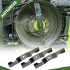 Autsurles Lawn Mower Notched-Lift Blades Set Replace for Ariens Zoom