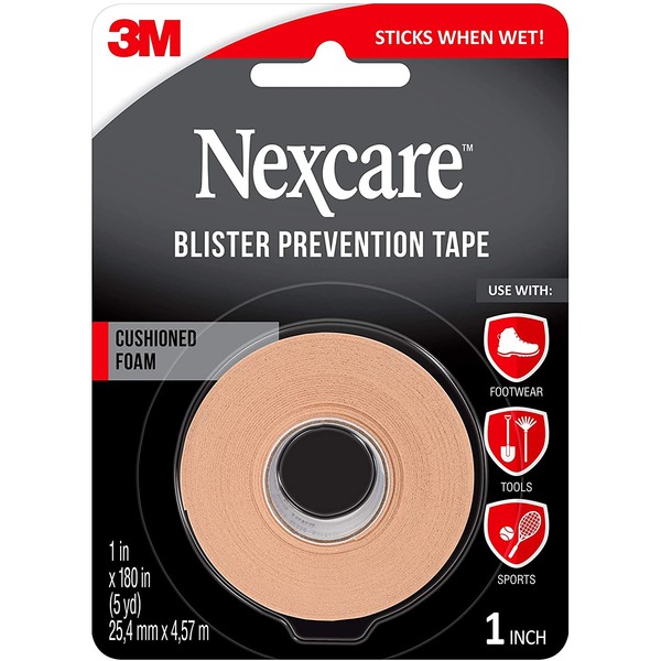 Nexcare Blister Prevention Tape, Tears Easily, 1 Roll