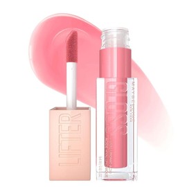 Maybelline Lifter Gloss, Hydrating Lip Gloss with Hyaluronic Acid, High Shine for Plumper Looking Lips - Color: Gummy Bear