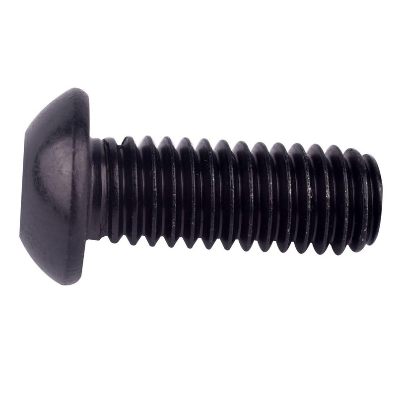 VAMUOEFL 8-32 x 1/2" Button Head Socket Cap Bolts Screws