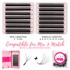 LLBA W Eyelashes Extensions - 3D Handmade Volume Eyelashes |