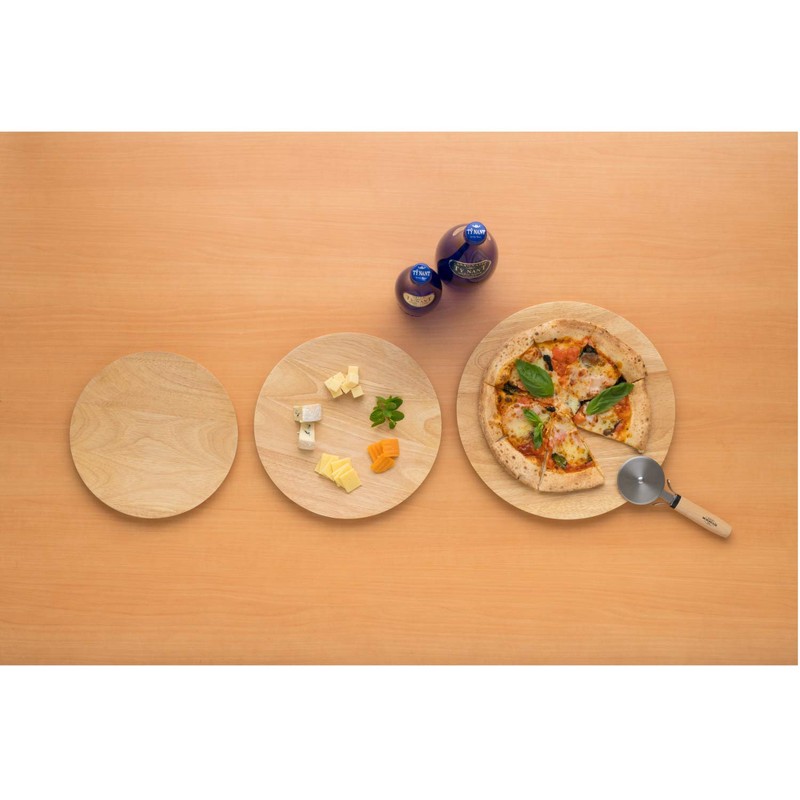 Rubber Wood Pizza Plate 250 Natural PZ – 201 [Product Code] 7150100 