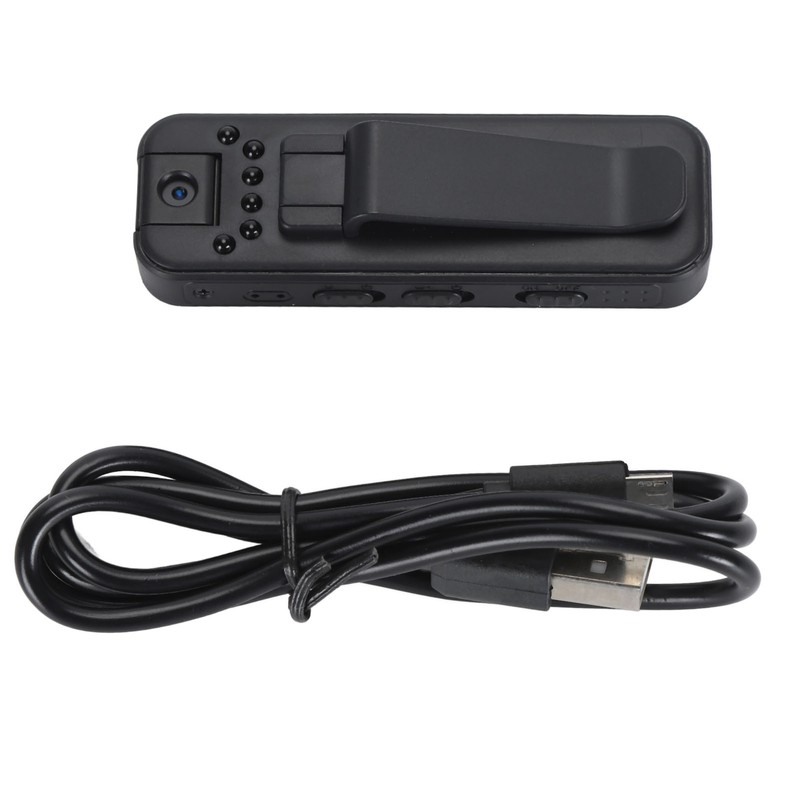 Portable Video Camera Clip On 1080P HD Pocket Video Camera