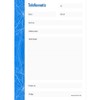 PRICARO 5 x A6 Networking Telephone Notepad